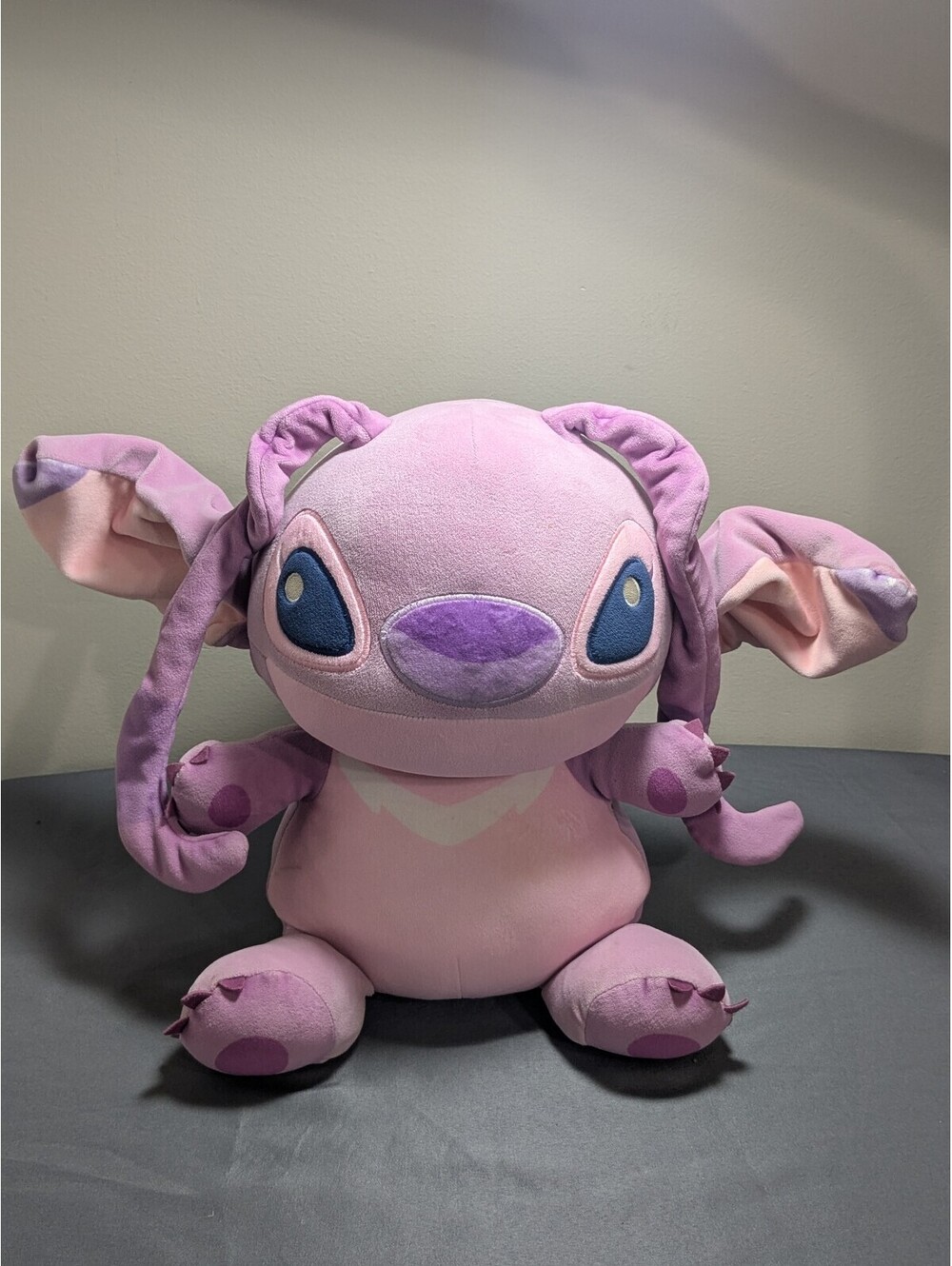 Disney Stitch Angel Plush Stuffed Animal Pink Soft Toy